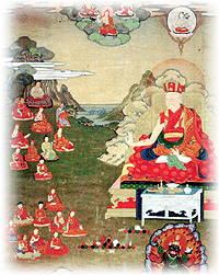 Self-portrait of the 8th Tai Situpa, the Palpung Founder